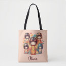 Pesquisar por boneca kokeshi bolsas tote Fofo