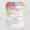 Pesquisar por papel de música convites Para todos