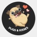 Pesquisar por pug engraçado adesivos Amante de cachorro