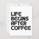 Pesquisar por café engraçado cartoes postais Tipografia