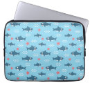 Pesquisar por peixes laptop sleeves Azul