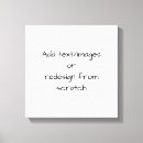 Pesquisar por vazio impressão de canvas Crie seu próprio