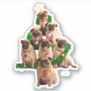 Pesquisar por natal pug adesivos Engraçado