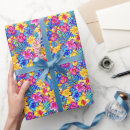 Pesquisar por flores havaianas papel de presente Para ela