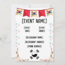 Pesquisar por coreano convites Elegante