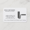 Pesquisar por pintor comercial cartao de visita Moderno