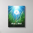 Pesquisar por dente leão de impressão de canvas Floral