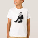 Pesquisar por ursos de panda camisetas Preto e branco