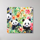 Pesquisar por panda impressão de canvas Urso