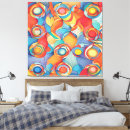 Pesquisar por flores abstratas impressão de canvas Contemporâneo