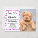 Pesquisar por do do filhote de cachorro aniversário convites Para pets