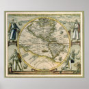 Pesquisar por mapa antigo pósteres Cartografia