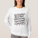 Pesquisar por amor é paciente camisetas Verso
