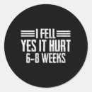 Pesquisar por quebrado adesivos Perna quebrada