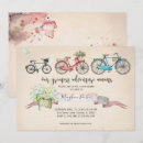 Pesquisar por bicicleta do vintage vintage convites Aquarela