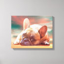 Pesquisar por buldogue francês impressão de canvas Arte
