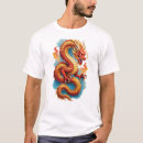 Pesquisar por dragão chinês vermelho camisetas Fantasia