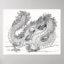 Pesquisar por dragões chineses pôsteres pósteres Oriental