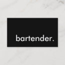Pesquisar por visitas dos barman de cartao de visita Modelos