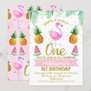 Pesquisar por primeiro do flamingo aniversário convites Zgrupo