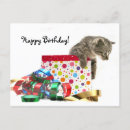 Pesquisar por gato feliz aniversario cartoes postais Gatinho