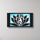 Pesquisar por explosão impressão de canvas Azul