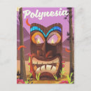 Pesquisar por máscara tiki cartoes postais Tribal
