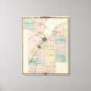 Pesquisar por seções impressão de canvas Condado