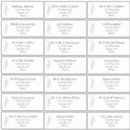 Pesquisar por endereçamento adesivos Nomes de convidados