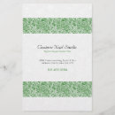 Pesquisar por paisley verde Branco