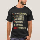 Pesquisar por conservadoras camisetas Patriótica