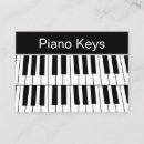 Pesquisar por do piano cartao de visita Profissional