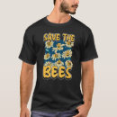 Pesquisar por abelha mel masculinas camisetas Branco