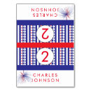 Pesquisar por listras vermelhas cartoes de mesa Estrelas