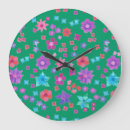 Pesquisar por turquesa brilhante relogios de parede Retrô