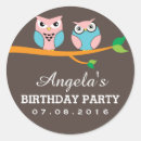 Pesquisar por festa com coruja adesivos Para crianças