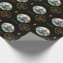 Pesquisar por brilho dourado papel de presente Natal