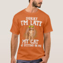 Pesquisar por aniversário atrasado camisetas Gato
