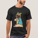 Pesquisar por i love pugs camisetas Amante
