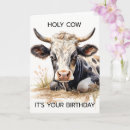 Pesquisar por vaca feliz cartoes postais Para ela