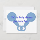Pesquisar por boy girl twin convites Azul