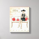 Pesquisar por vinho tinto impressão de canvas Preto e branco