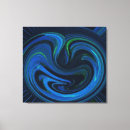 Pesquisar por abstrato azul impressão de canvas Tons