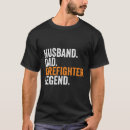 Pesquisar por o pai do bombeiro camisetas Marido