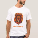 Pesquisar por arte gráfica do leão camisetas Qualquer pessoa