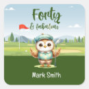 Pesquisar por aniversário de 40 anos adesivos Golfe