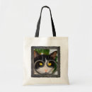 Pesquisar por gato curioso bolsas tote Bonito