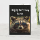 Pesquisar por guaxinim engraçado cartoes Aniversário