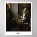 Pesquisar por vermeer de johannes pôsteres pósteres Mulher