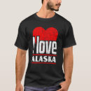 Pesquisar por estado de alaska camisetas Casa